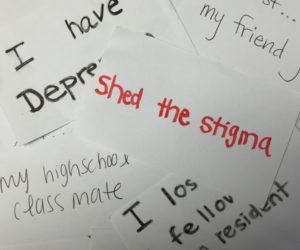 Shedding the stigma: suicide and mental health at Westminster