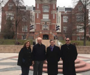 Catholic bishop visited campus after personal invitation