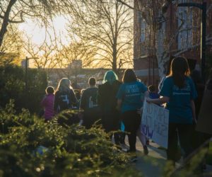 Students “Take Back the Night” in march for Sexual Assault Awareness Month