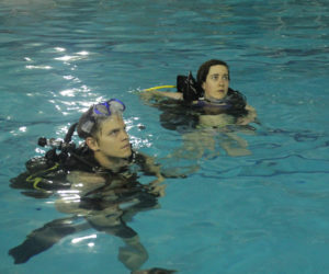 Westminster students learn how to scuba dive in a land-locked desert state