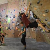 Students compete in 11th annual Westminster bouldering competition