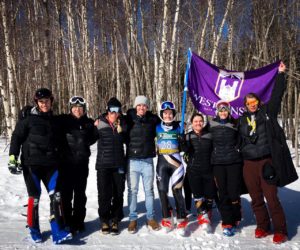 Westminster Ski Team members reflect on competing in their first NCAA skiing championship