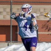 Men’s lacrosse picks up first win on the road