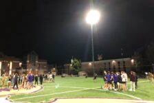 Lights installed at Dumke Field, increasing opportunities for athletics