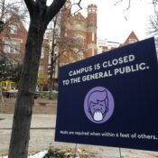 Administration urges students to remember masks in public spaces, citing violations in dining areas