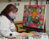 Aunika Woodbury shares passion for painting