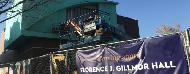 Florence J. Gillmor Hall construction delayed due to supply shortage
